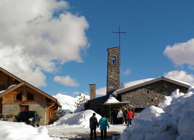 Chapelle N-D du ski La Toussuire